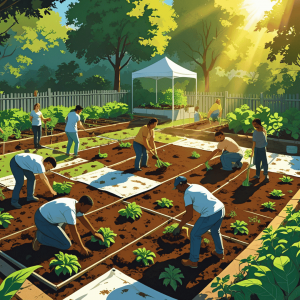 mulching